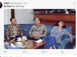 Meme Bu Susi Bertebaran Usai Menteri KKP Ditangkap KPK
