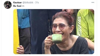 Minum kopi dulu... Foto: Twitter