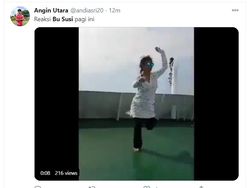 Meme Bu Susi Bertebaran Usai Menteri KKP Ditangkap KPK