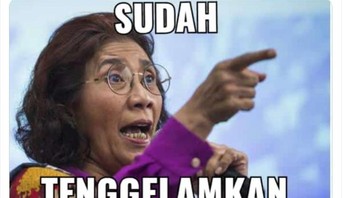 Sudah tenggelamkan. Foto: Twitter