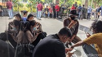 Begini suasana terkini di gedung KPK, Jakarta.