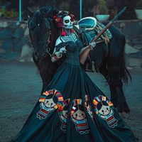 Day of the Dead atau Harinya Orang Mati adalah hari besar yang dirayakan orang Meksiko setiap tanggal 1-2 November. Foto: Facebook/MissMexicoOrg