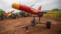 Banshee Whirlwind diposisikan sebagai drone musuh.