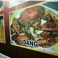 Mohon maaf tapi itu kepiting bund, bukan udang. Ah bikin emosi aja deh.. Foto: Instagram/@sukijan.id
