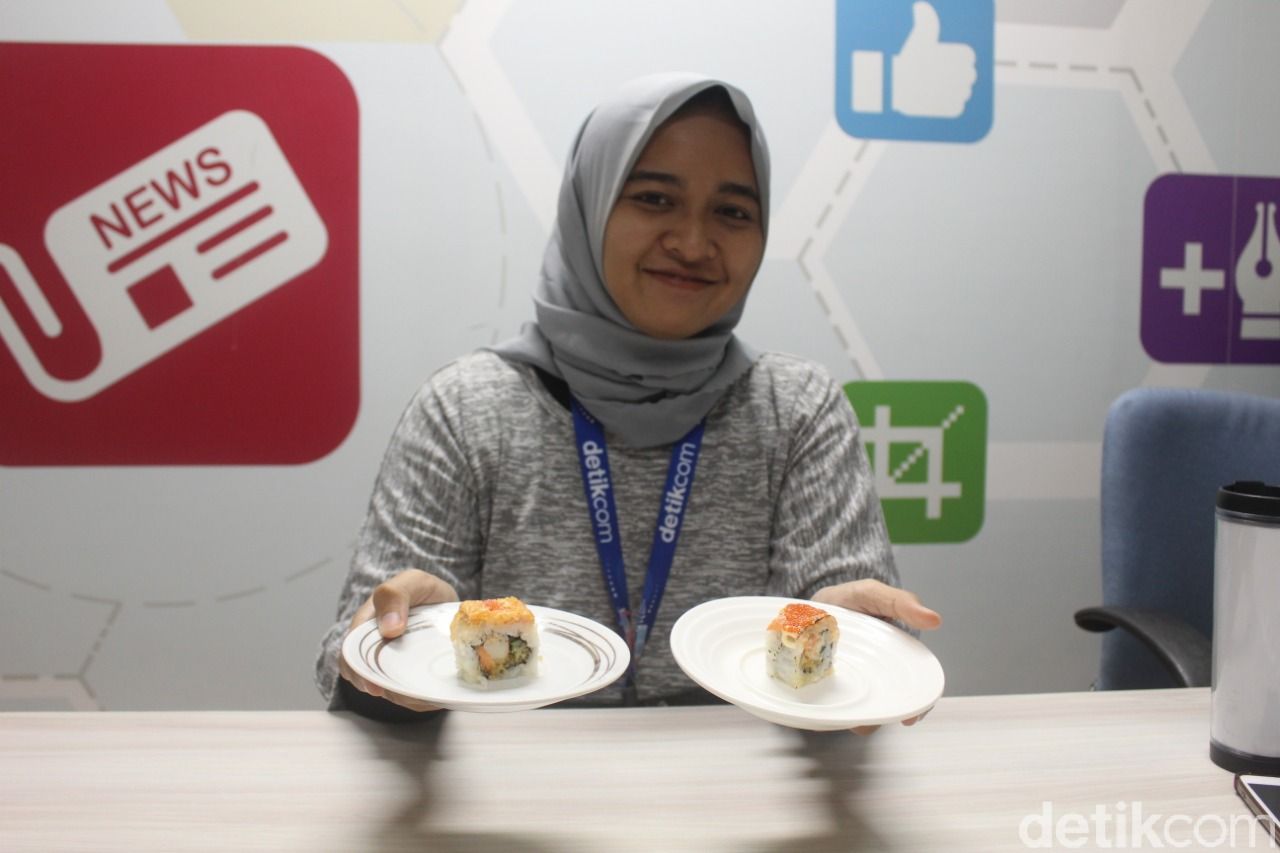 Aburi Salmon Sushi Rp 17.000 Vs Rp 138.000 Mana yang Lebih Enak?