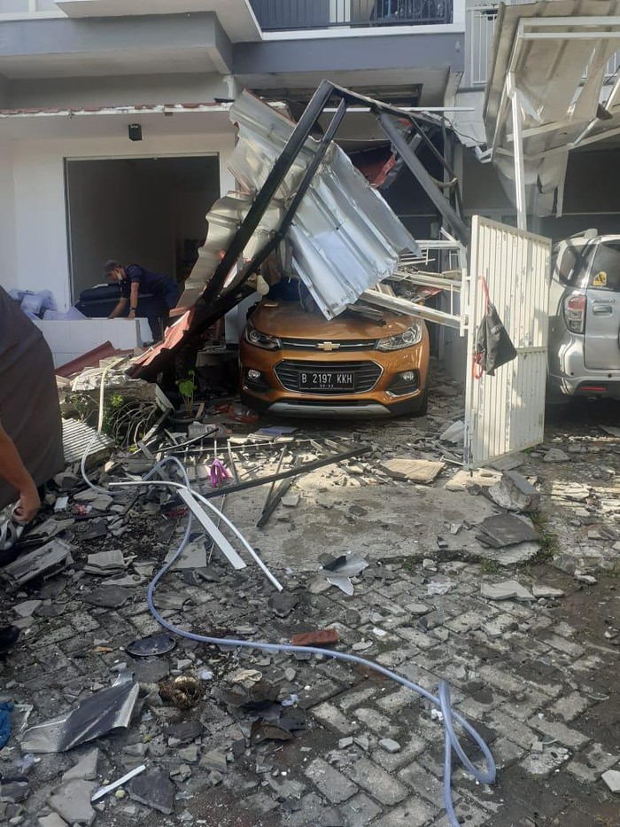 Tabung gas 12 kg meledak di Bekasi, Jawa Barat (Dok Istimewa)