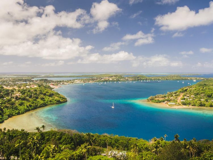 Foto: Cantiknya Tonga Sebelum Diterjang Tsunami
