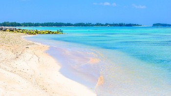 Pemerintah Tuvalu mengatakan wilayahnya ini adalah salah satu tempat paling rentan di Bumi terhadap dampak kenaikan permukaan laut yang dapat membawa bencana total bagi 10.000 penduduknya. Foto: (Getty Images/iStockphoto/mbrand85)
