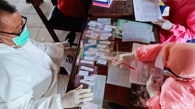 2250 Pengawas TPS di Pilkada Klaten Ikuti Rapid Test