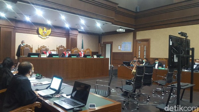 Djoko Tjandra bersaksi untuk Tommy Sumardi (Zunita/detikcom)