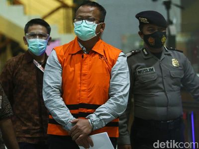 Edhy Prabowo Berompi Tahanan KPK
