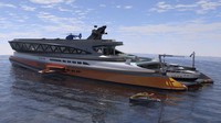 Prodigium merupakan konsep kedua yang sedang dikembangkan desainer asal italia Piepaolo Lazarini. Konsep pertamanya yaitu Avanguardia berbentuk angsa. (Lazzarini Design Studio)