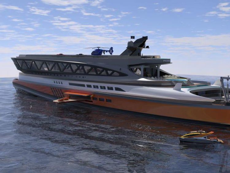 Foto: Kapal Pesiar Berkonsep Hiu Raksasa