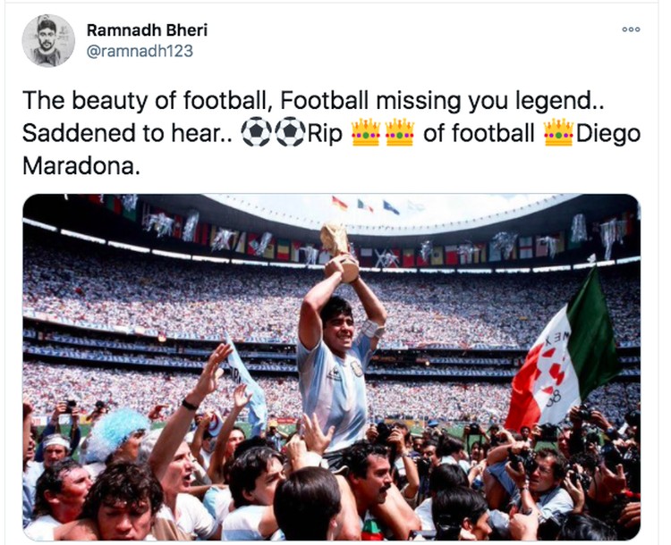 Meme Maradona Jupiter dan Saturnus