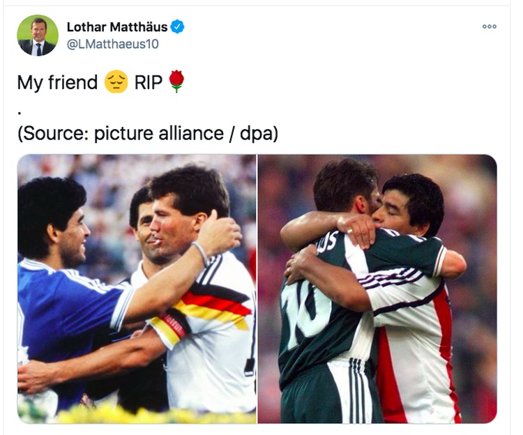 Meme Maradona Jupiter dan Saturnus