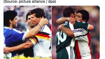 Lothar Matthaus menyatakan RIP my friend. Foto: istimewa