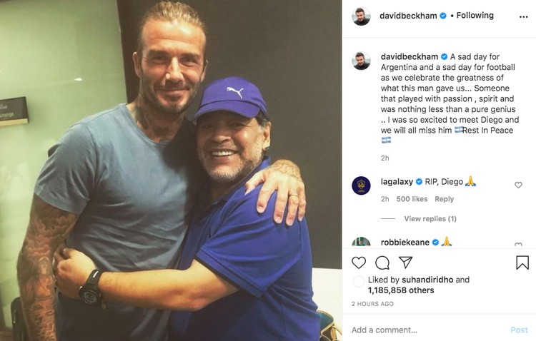 Meme Maradona Jupiter dan Saturnus