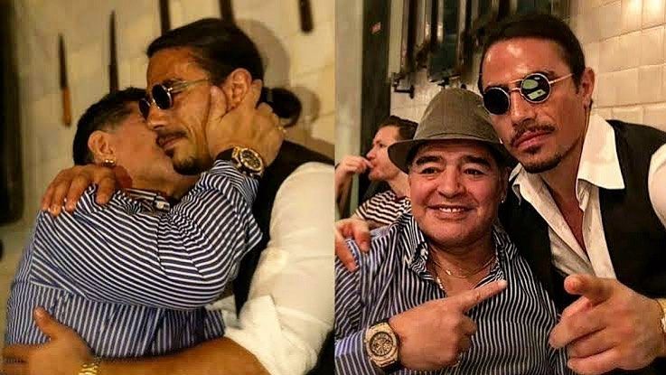 Mengenang Maradona, Pesepakbola Legendaris yang Hobi Makan Daging Panggang