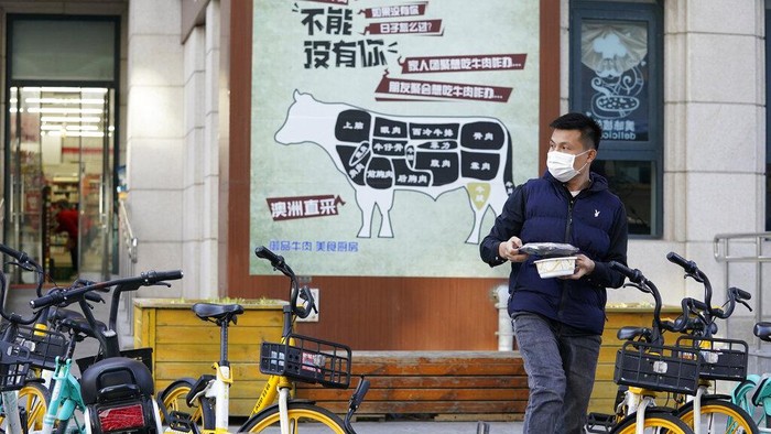 China mengklaim telah mendeteksi virus Corona pada paket makanan beku impor. Pemeriksaan pun terus dilakukan dengan ketat.