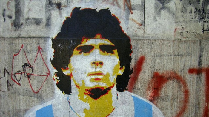 Mural Diego Maradona