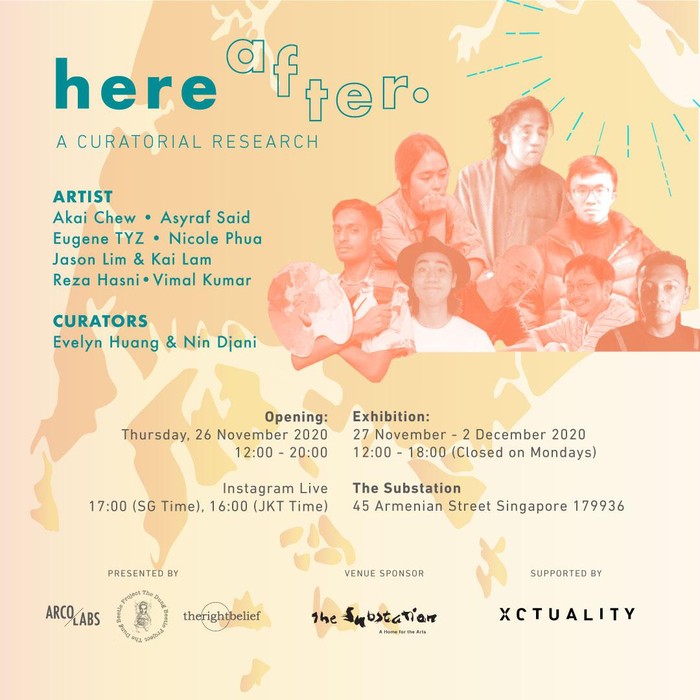 Pameran seni HereAfter yang dikuratori ARCOLABS di Singapura