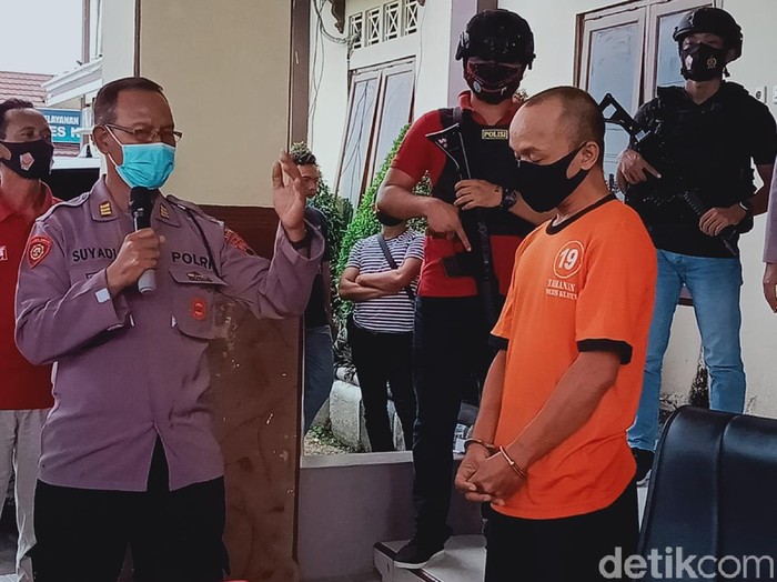 Pelaku jambret spesialis emak-emak dan anak-anak di Klaten, Kamis (26/11/2020).