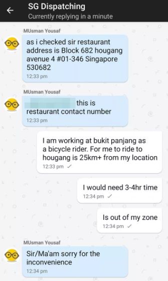 Pengantar Makanan dapat Orderan Sejauh 25 Km