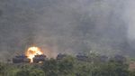 Foto: Puncak Latihan Tempur TNI AD di Sumatera Selatan