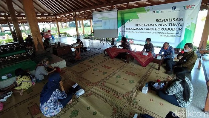 Sosialisasi Integrasi Tiket Joglosemar di Borobudur