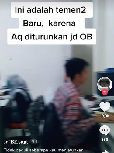 Viral Kisah Karyawan Desain  Grafis  Turun Jabatan  Jadi OB 