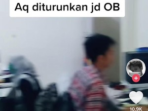 Viral Kisah Karyawan Desain Grafis Turun Jabatan Jadi OB, Ini Faktanya