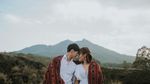 10 Foto Prewedding Steffy eks Cherrybelle di Bawah Air