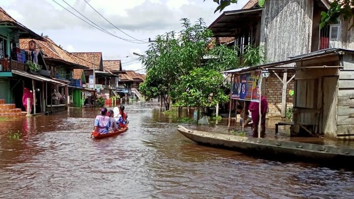 Banjir di Musi Rawas Utara (dok. Istimewa)