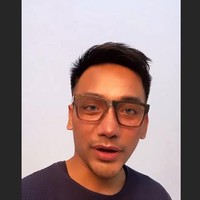 Inilah penampilan terbaru makeup artist Bubah Alfian setelah melakukan operasi plastik hidung. Tampak hidung Bubah  lebih mancung.  Foto: dok. Instagram