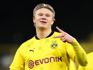 Haaland Bakal Pecahkan Rekor Gol Solskjaer di Liga Champions