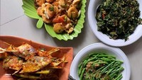 Jika sedang tidak berlibur, Eva paling suka menghabiskan waktunya di dapur. Beragam hidangan rumahan yang enak ia sajikan untuk makan siangnya. Foto: Instagram @evabelisima_official