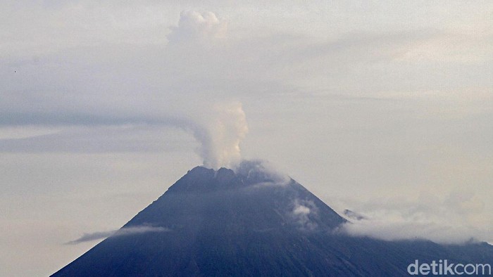 Gunung Merapi mengeluarkan asap sulfatara terlihat jelas dari kota Yogyakarta, Jumat (27/11/2020). Berdasarkan pantauan aktivitas kegempaan Merapi tercatat sejak pukul 00.00 - 06.00 tercatat gempa guguran sebanyak 15 kali, gempa hembusan sebanyak 22 kali, gempa fase banyak 109 kali dan gempa vulkanik dangkal sebanyak 6 kali. 
Kepala Kepala BPPTKG Hanik Humaida menyampaikan kepulan asap di Merapi merupakan hal yang sangat wajar. 
Balai Penyelidikan dan Pengembangan Teknologi Kebencanaan Geologi (BPPTKG) menyebut Emisi asap gunung api merupakan hal yang sangat wajar, kebetulan cuaca cerah sehingga bisa terlihat dari kota Yogyakarta 
Asap kawah teramati berwarna putih dengan intensitas tebal.