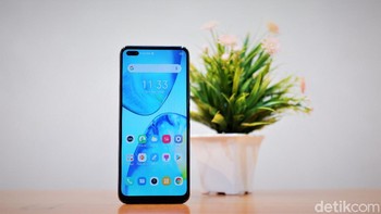 Infinix Note 8 juga memiliki daya baterai hingga 5.200 mAh Foto: Adi Fida Rahman/detikINET