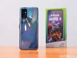 Unboxing Infinix Note 8, HP Rp 2 Jutaan Bawa Layar dan Baterai Gede