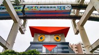 Monorel Kota Chiba adalah salah satu yang terpanjang di dunia, dengan panjang sistem 15,2 km.  Foto: Dok. Forbes/Geoffrey Morrison