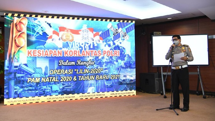 Operasi Lilin 2020, Korlantas Polri Pedomani Prokes-Siapkan Rekayasa Lalin