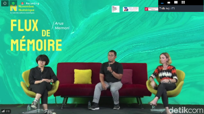 Pameran Seni Media Novembre Numerique yang Digelar IFI pada 27 November 2020