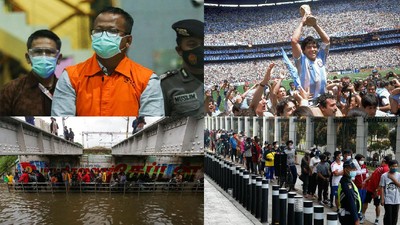 Top 5 Foto Pekan Ini : OTT Menteri KKP-Wafatnya Maradona