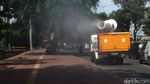 PMI DKI Makin Gencar Lakukan Penyemprotan Disinfektan