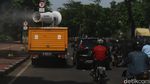 PMI DKI Makin Gencar Lakukan Penyemprotan Disinfektan