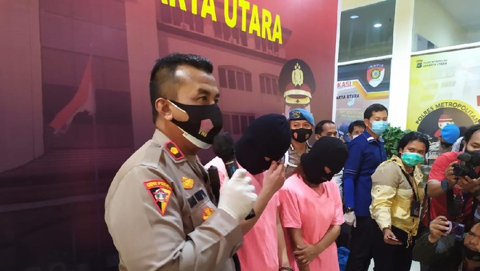 Polisi rilis kasus prostitusi artis dan selebgram di Sunter, Jakut.