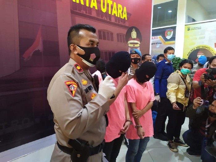 Polisi rilis kasus prostitusi artis dan selebgram di Sunter, Jakut.