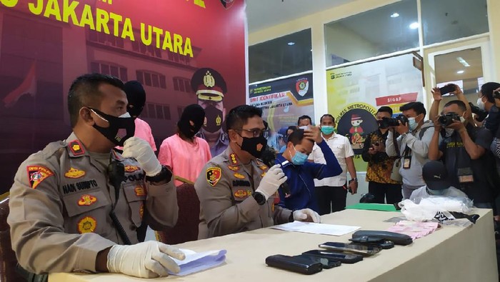 Polisi rilis kasus prostitusi artis dan selebgram di Sunter, Jakut.