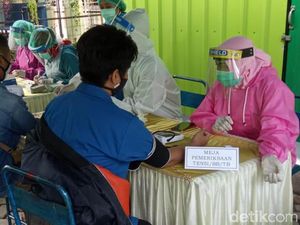 1.550 Pengawas TPS Jalani Rapid Test, yang Reaktif Isolasi Mandiri