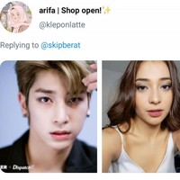 Kalau dilihat sekilas wajah Nikita Willy memang mirip dengan Lee Han-gyul. Hanya saja Nikita kayak versi ceweknya. Foto: Twitter/@skipberat